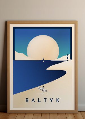 Bałtyk - Polska - plakaty - Slowspotter