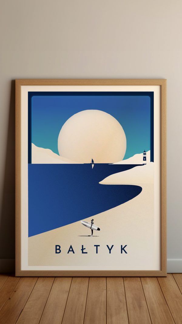 Bałtyk - Polska - plakaty - Slowspotter