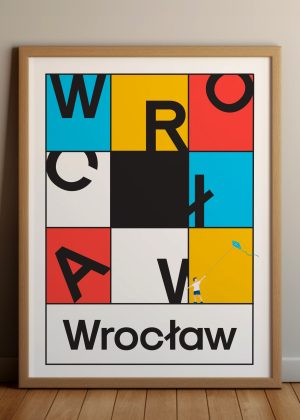 Wrocław-plakat-autorskie-pamiątki-z-wakacji-artysta-Andy-Łodziński